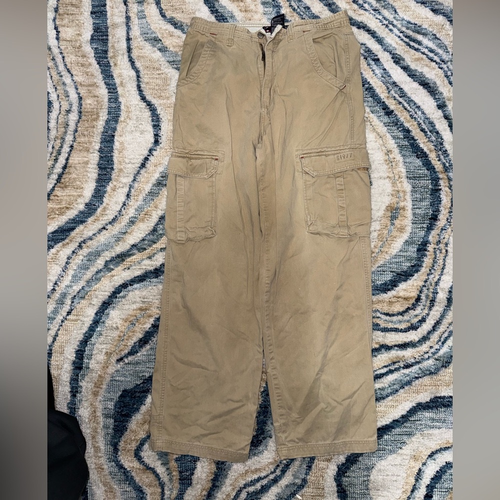 Vintage Y2’ Bugle Boy Men's Wheat Cargo Pants | 32x32